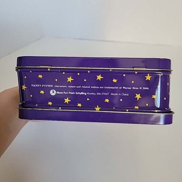 Harry Potter Sorcerer's Stone Tin Carry Case Collectible - Picture 7 of 8